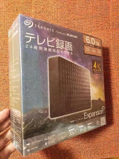 外付けハードディスク　6T　Seagate SGD-MY060UBK