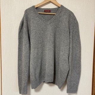 カシミア／ウール　メンズ　セーター XL