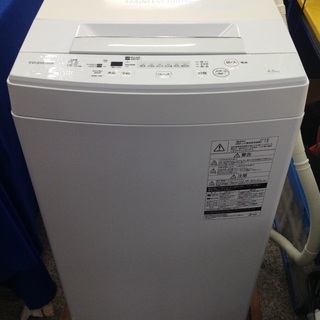 最短即日配送可能】4.5kg 全自動洗濯機 東芝【9651516】