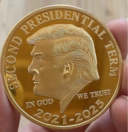 トランプ大統領記念コイン5枚