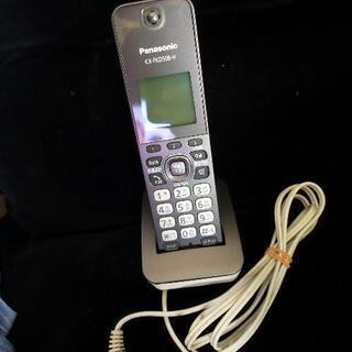 Panasonic 　KX-FKD508-H
電話機　（子機と充...