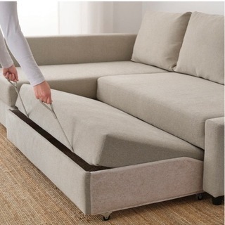 IKEA Friheten ソファベッド　＋　カーバ