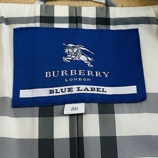 BURBERRY BLUE LABEL バーバリー コート ベージュ レディース