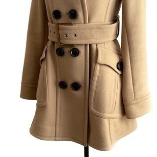 BURBERRY BLUE LABEL バーバリー コート ベージュ レディース
