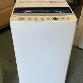 【リサイクルサービス八光　田上店　安心の3か月保証　配達設置ok】ハイアール 4.5kg 全自動洗濯機 ホワイトhaier JW-C45D-W