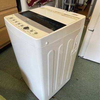 【リサイクルサービス八光　田上店　安心の3か月保証　配達設置ok】ハイアール 4.5kg 全自動洗濯機 ホワイトhaier JW-C45D-W