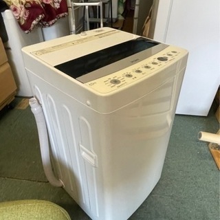 【リサイクルサービス八光　田上店　安心の3か月保証　配達設置ok】ハイアール 4.5kg 全自動洗濯機 ホワイトhaier JW-C45D-W