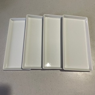 【ネット決済】白の食器4枚セット