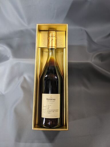 未開栓　ヘネシー　VSOP　金キャップ　スリムボトル　コニャック　ブランデー　700ml　40％
