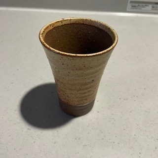 【ネット決済】陶器のビアカップ