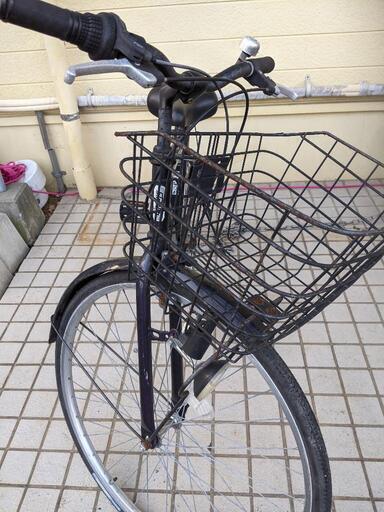 ●27インチ自転車/ブラック/シマノ製6段変速ギア/税込¥17,490
