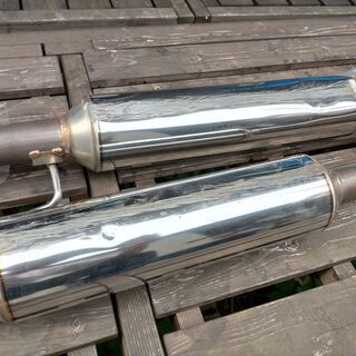 売ります　オデッセイ(RB-1)用 中古マフラー フジツボ ワゴリス