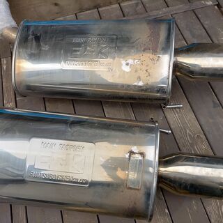 売ります　オデッセイ(RB-1)用 中古マフラー フジツボ ワゴリス