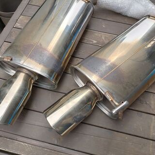 売ります　オデッセイ(RB-1)用 中古マフラー フジツボ ワゴリス 売ります オデッセイ(RB-1)用 中古マフラー フジツボ 最新 ワゴリス