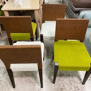 （商談中）空間に馴染むインテリア！【愛品館 江戸川店】a-Flat　エーフラット　ダイニングテーブル5点セット　ダイニングセット　「お問い合わせ番号：152-007822-007」　配送可＆代引き配送可