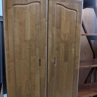 ●クローゼット/茶色/木目/横幅80cm/奥行58cm/高さ180cm/定価¥26,980