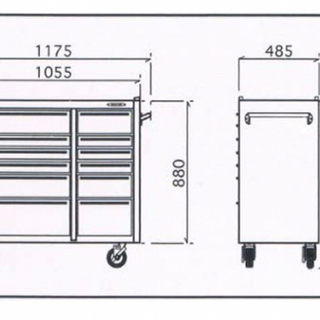 【お引き渡し日要相談】ダルトン　ベビードゥーティーキャビネット