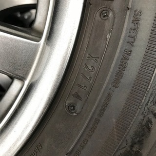 195/65R15 ホイル付グッドイヤースタッドレスタイヤ