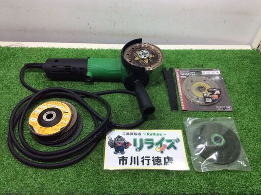 日立 G10VH 電子ディスクグラインダ100㎜【リライズ市川行徳店】【店頭取引限定】【中古】ITE6B1OJXYLS