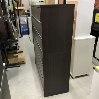 Flavia 3点セット ハイチェストフラビア3 ﾆﾄﾘ ﾀﾞｰｸﾌﾞﾗｳﾝ