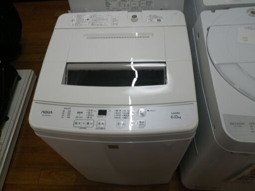 アクア 6kg洗濯機 2020年製 AQW-S6E7【モノ市場東浦店】41