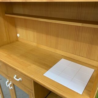 メッチャ可愛い！【愛品館 江戸川店】モモナチュラル　キッチンボード　食器棚　「お問い合わせ番号：151-007225-007」　配送可　代引き配送可 