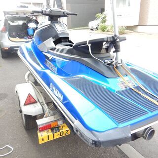 水上バイク ヤマハ・マリンジェット MJ-EX Deluxe トレーラー付 − 北海道