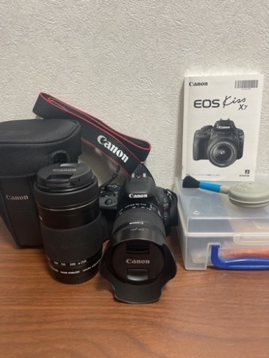 Canon EOS Kiss X7 望遠レンズセット 11/6まで掲示