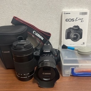 Canon EOS Kiss X7 望遠レンズセット 11/6まで掲示