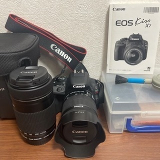 お話中 CANON eos kiss x7 レンズ付き