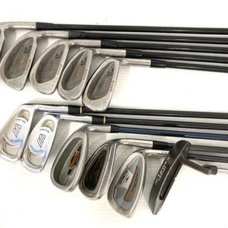 Mizuno ＋TSURUYA ONESIDER DS 等 ゴルフクラブ 全14本セット＋ 純正バッグ付き