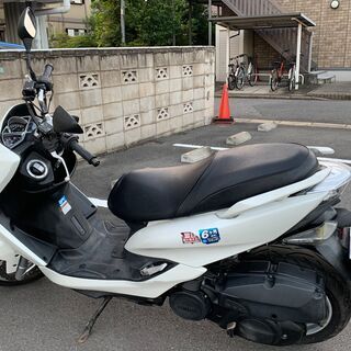 YAMAHA マジェスティS JBK-SG28J 白 30711km 千葉市 ヤマハ
