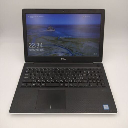 DELL　2019年式　第7世代Core i3搭載 メモリ4G　高速SSD240G　CD/DVD読み書き Wifi対応　webカメラ　Windows10搭載　代引き可能