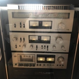 昭和 パイオニア オーディオセット