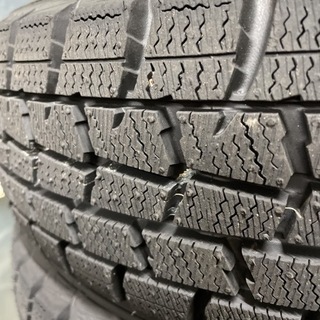 155/65R13 スタッドレス DUNLOP アルミホイール付　軽自動車に