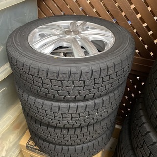 155/65R13 スタッドレス DUNLOP アルミホイール付　軽自動車に