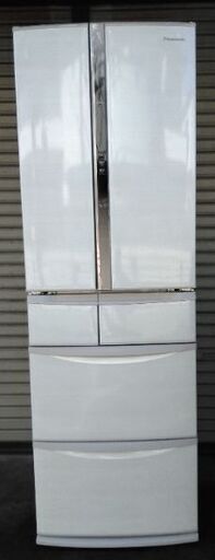 パナソニック 6ドア冷蔵庫NR-J43HC ウッディホワイト 14年製 配送無料