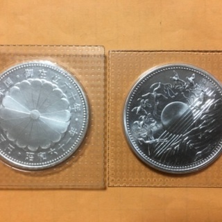 昭和61年、昭和天皇御在位60年、記念硬貨、一万円銀貨、