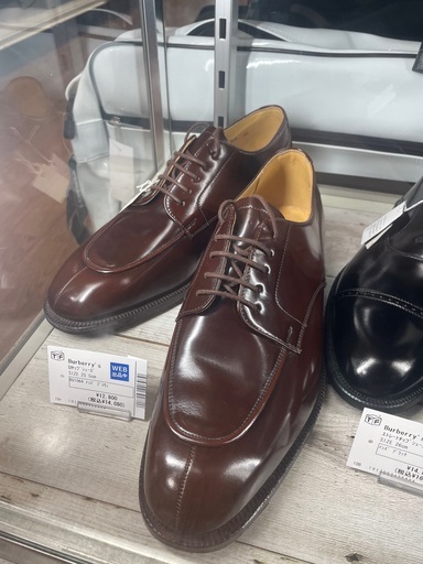 Burberrys Uチップシューズ　25.5cm メンズ　ブラウンブラウン