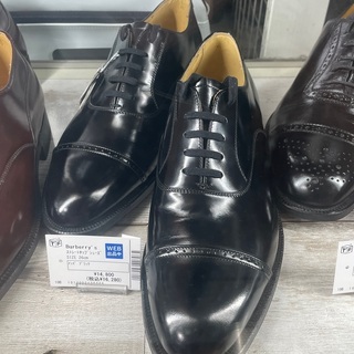 Burberrys ストレートチップシューズ 26cm メンズ ブラック