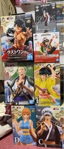 ワンピース一番くじ　ワノ国　フィギュア