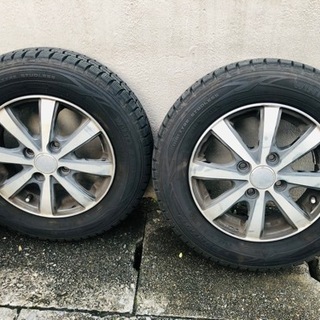 中古　スタッドレスタイヤ　145/80R13(４本)