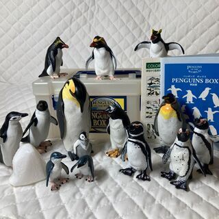アドベンチャーワールド ペンギン フィギュアセット 中古になります
