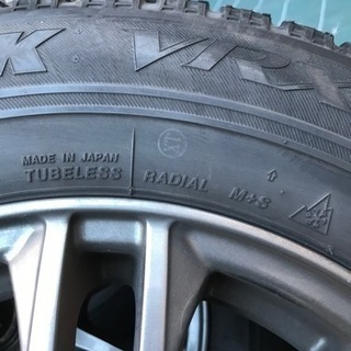 トヨタヴォクシーに一度使用したVelvaホイールスタッドレスセット