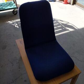 1028-006  紺色の座椅子