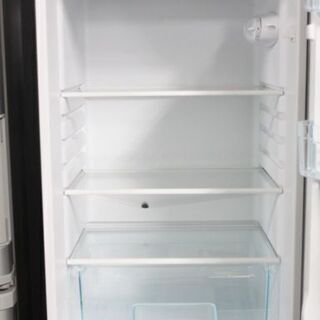 アイリスオーヤマ KRSE-16A-BS メタリック 162L 冷凍室62L ブラック