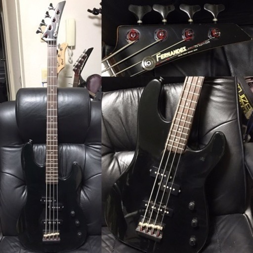 FERNANDES フェルナンデス　ベース ギター　日本製　80年代　ジャパンヴィンテージ　BASS 希少ネック？