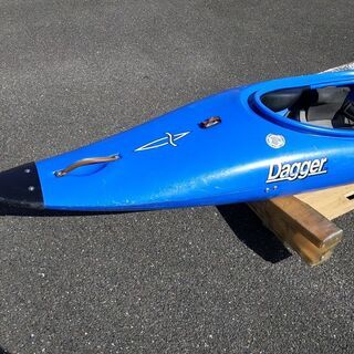 【引取限定・現状渡し】リバーカヤック ダガー ＲＰＭ 船艇のみ 三重県