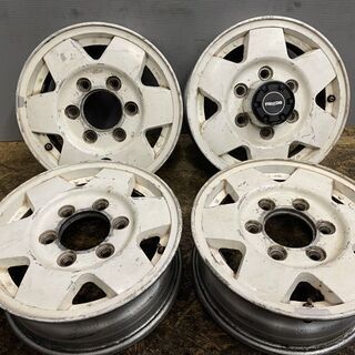 MAZDA マツダ ボンゴ 純正ホイール 14インチ 4本 5J6HPCD139.7+33 希少 当時物　(VHO195)クレジットカード QRコード決済可能