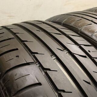 FALKEN ZIEX ZE914 225/55R17 17インチ 夏タイヤ 4本 2017年製 アルファード セルシオ シーマ スカイライン等　(TH490)クレジットカード QRコード決済可能